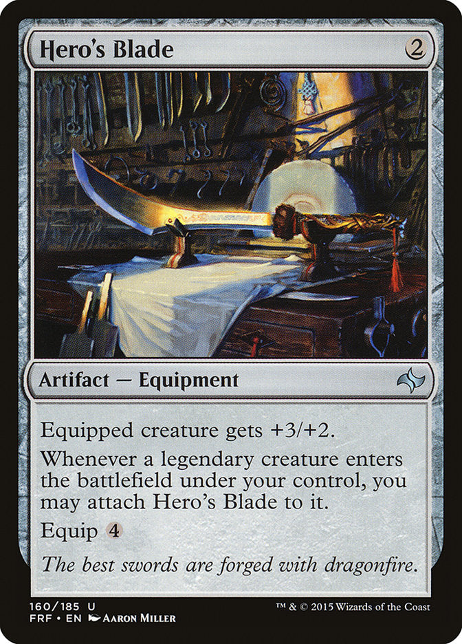 Hero's Blade [Fate Reforged] | Card Merchant Takapuna