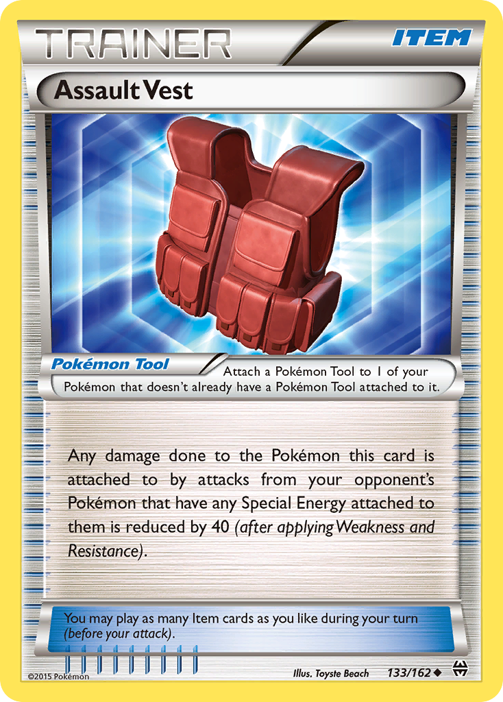 Assault Vest (133/162) [XY: BREAKthrough] | Card Merchant Takapuna