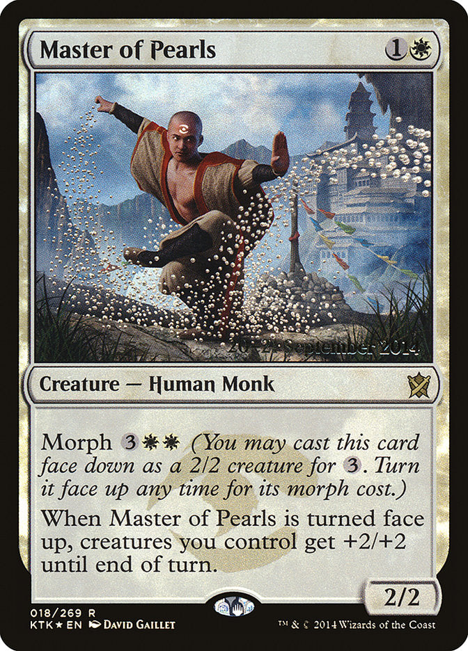 Master of Pearls [Khans of Tarkir Prerelease Promos] | Card Merchant Takapuna