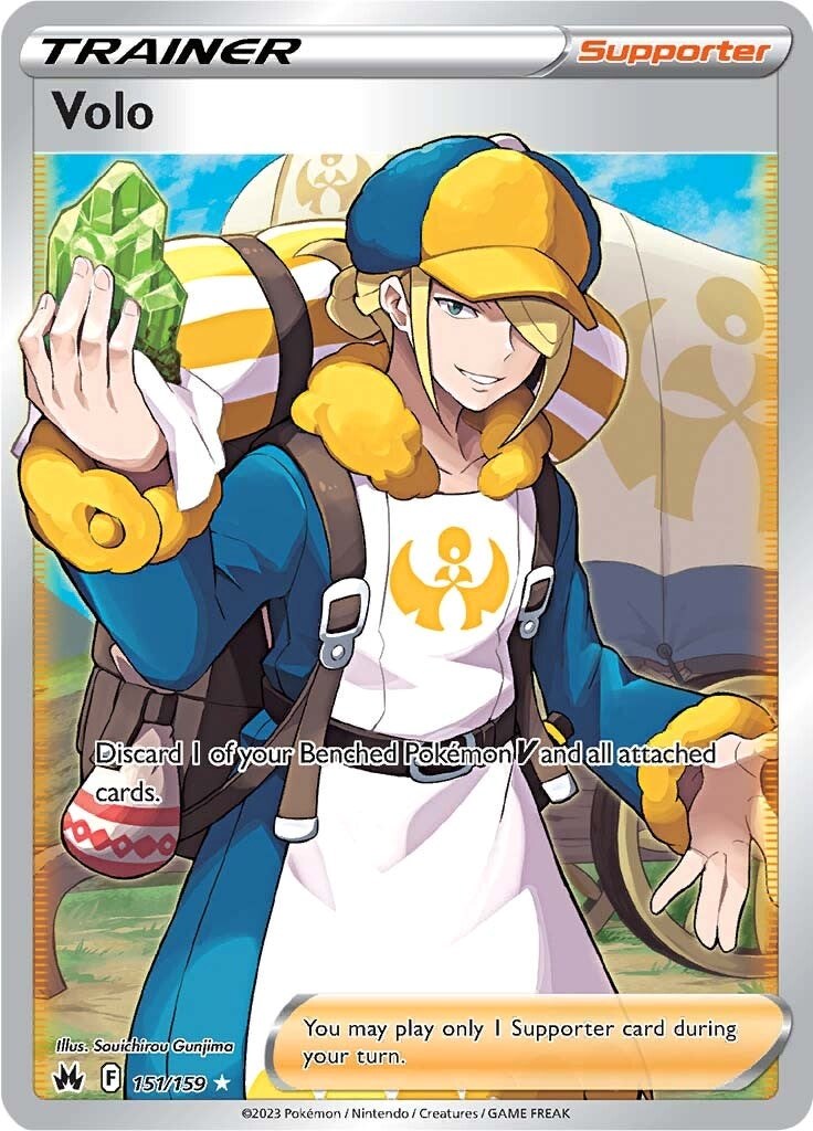 Volo (151/159) (Full Art) [Sword & Shield: Crown Zenith] | Card Merchant Takapuna