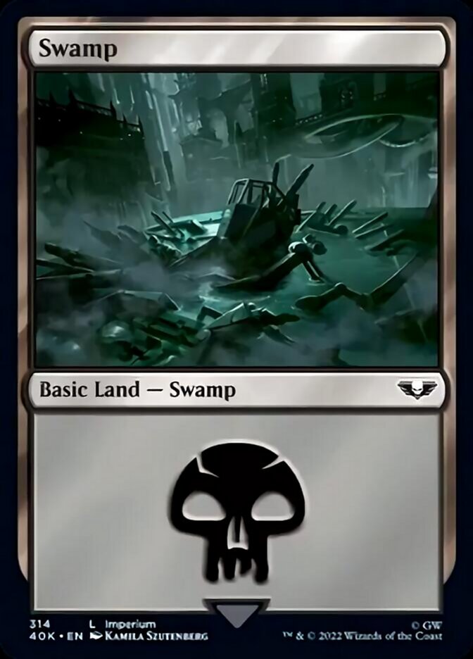 Swamp (314) [Warhammer 40,000] | Card Merchant Takapuna