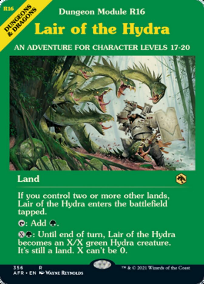 Lair of the Hydra (Dungeon Module) [Dungeons & Dragons: Adventures in the Forgotten Realms] | Card Merchant Takapuna