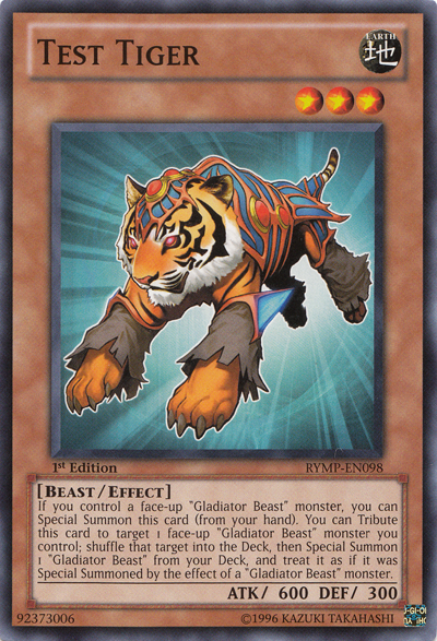 Test Tiger [RYMP-EN098] Common | Card Merchant Takapuna