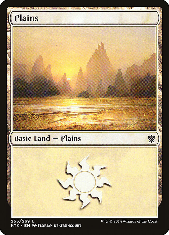 Plains (253) [Khans of Tarkir] | Card Merchant Takapuna