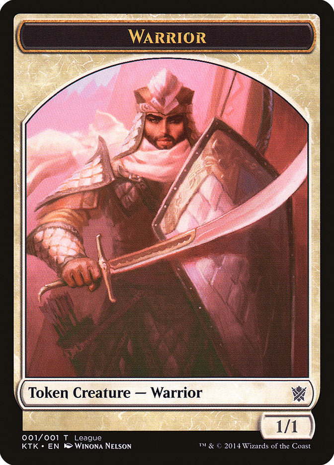 Warrior Token [League Tokens 2014] | Card Merchant Takapuna