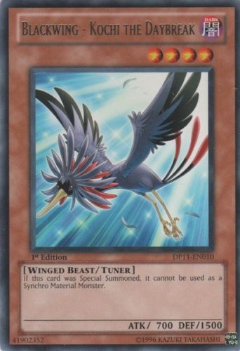 Blackwing - Kochi the Daybreak [DP11-EN010] Rare | Card Merchant Takapuna