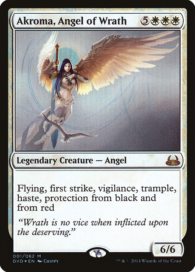 Akroma, Angel of Wrath (Divine vs. Demonic) [Duel Decks Anthology] | Card Merchant Takapuna