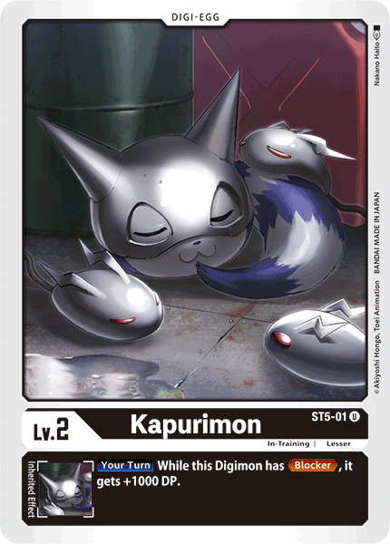 Kapurimon [ST5-01] [Starter Deck: Machine Black] | Card Merchant Takapuna