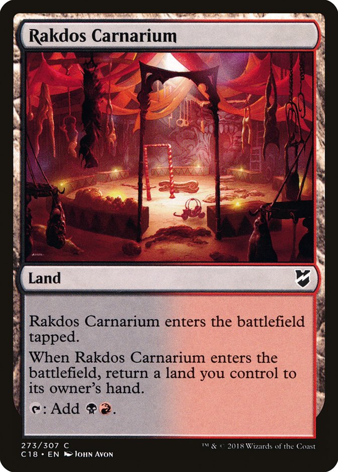 Rakdos Carnarium [Commander 2018] | Card Merchant Takapuna