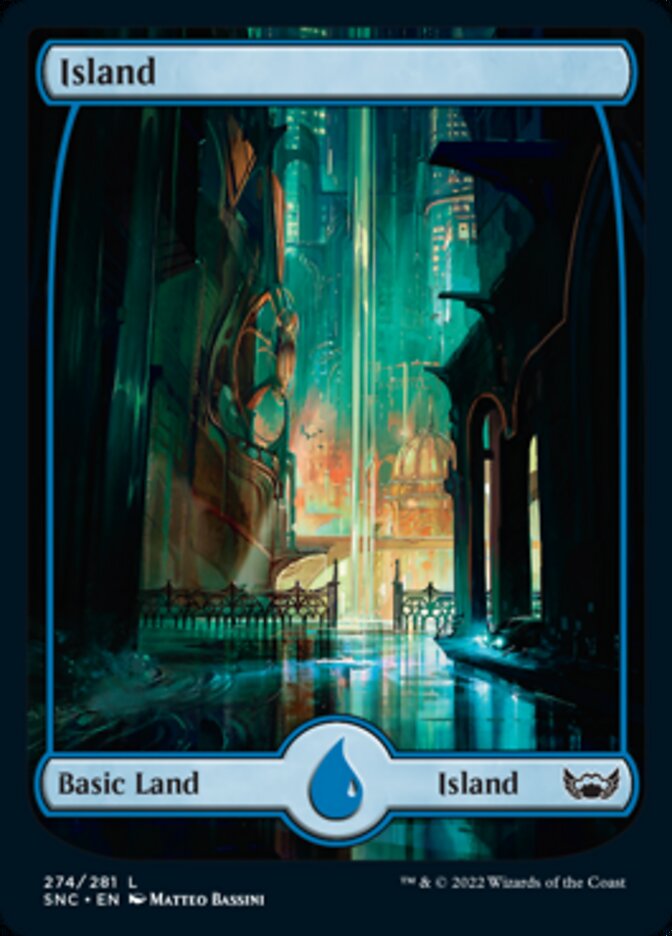 Island (274) [Streets of New Capenna] | Card Merchant Takapuna