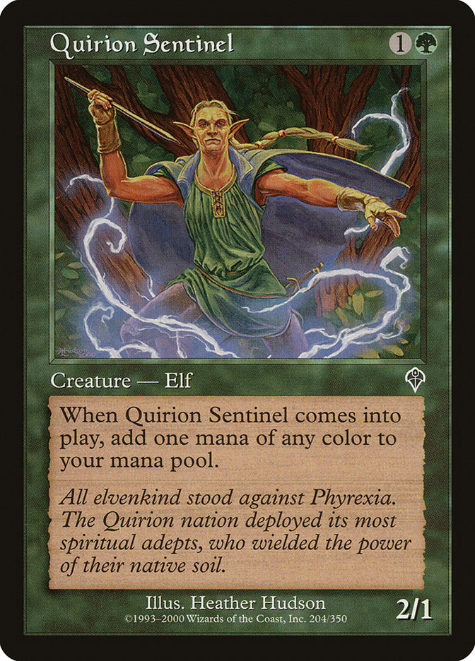 Quirion Sentinel [Invasion] | Card Merchant Takapuna