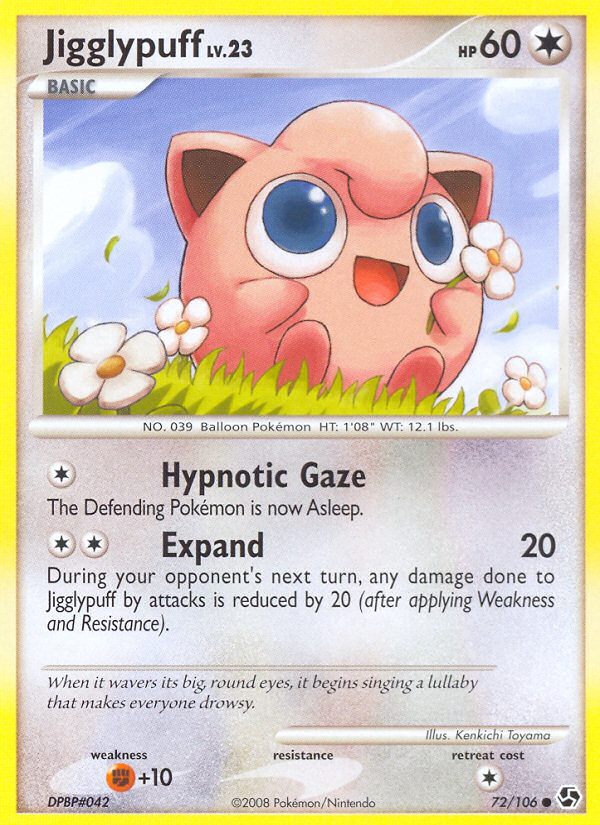 Jigglypuff (72/106) [Diamond & Pearl: Great Encounters] | Card Merchant Takapuna