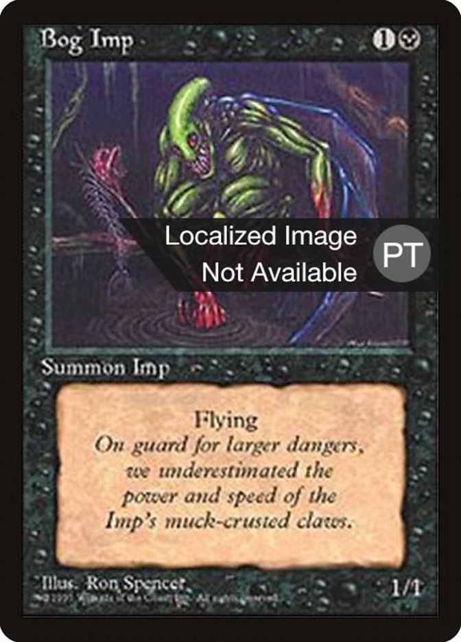 Bog Imp [Fourth Edition (Foreign Black Border)] | Card Merchant Takapuna