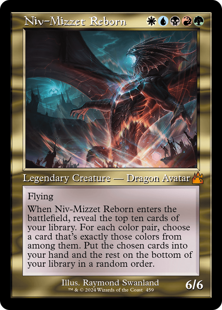 Niv-Mizzet Reborn (Retro Frame) [Ravnica Remastered] | Card Merchant Takapuna