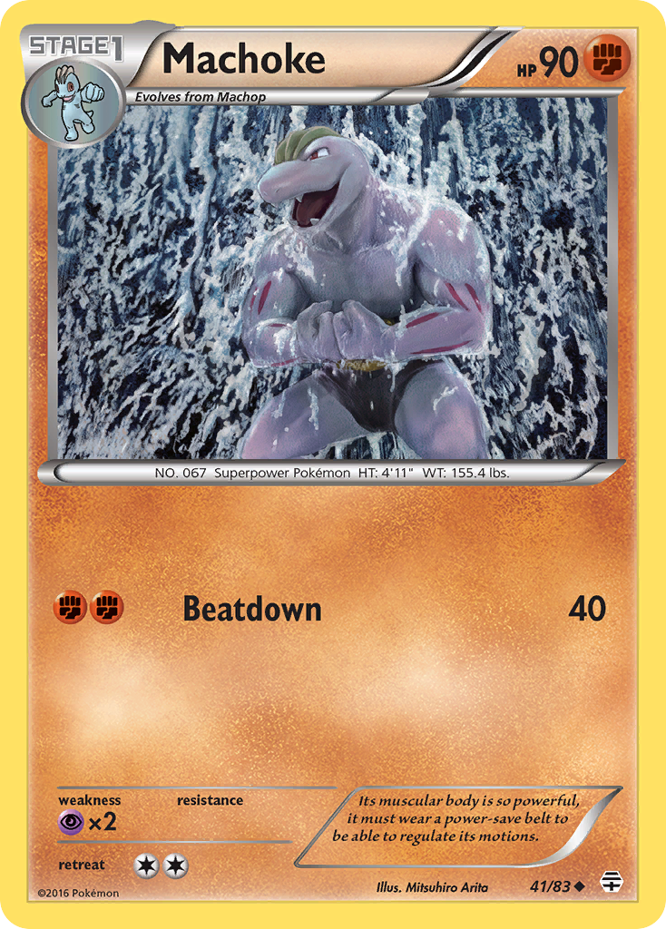 Machoke (41/83) [XY: Generations] | Card Merchant Takapuna