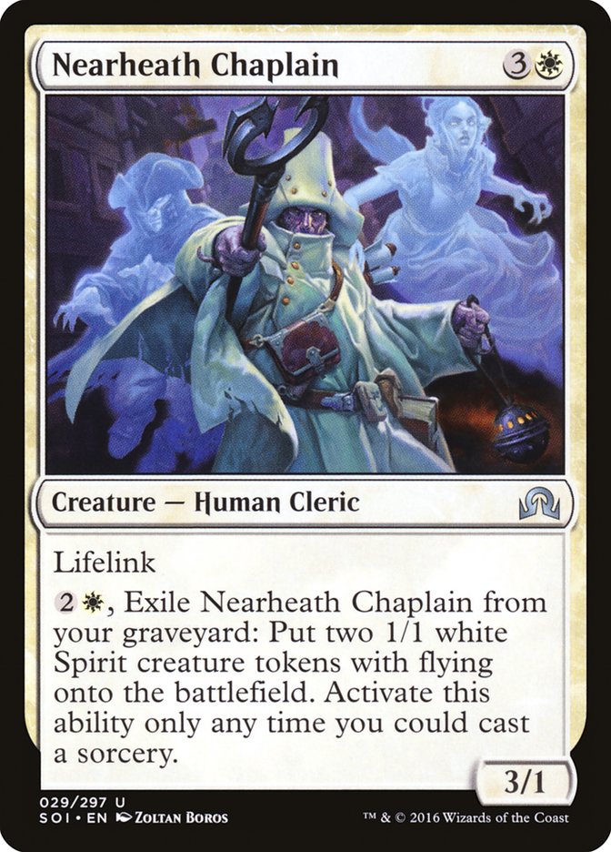 Nearheath Chaplain [Shadows over Innistrad] | Card Merchant Takapuna