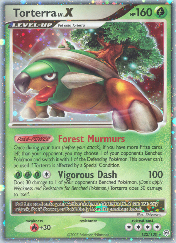 Torterra LV.X (122/130) [Diamond & Pearl: Base Set] | Card Merchant Takapuna