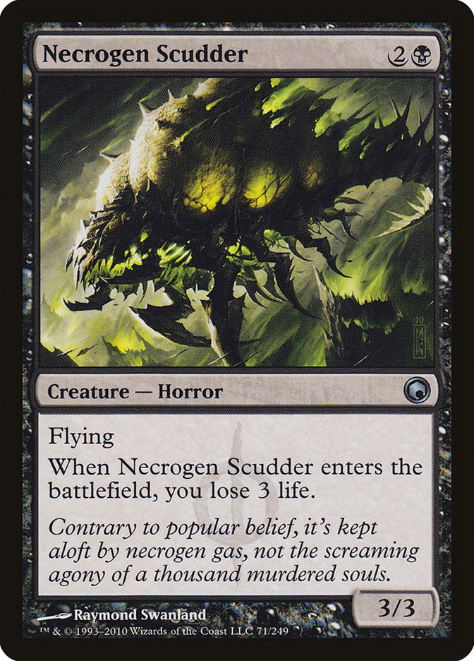 Necrogen Scudder [Scars of Mirrodin] | Card Merchant Takapuna