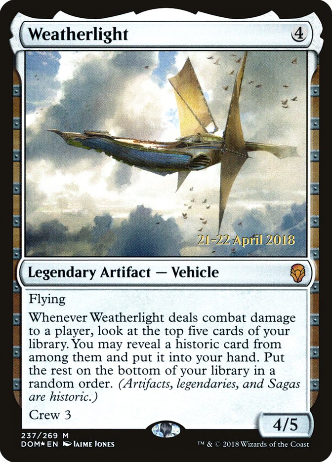 Weatherlight [Dominaria Prerelease Promos] | Card Merchant Takapuna