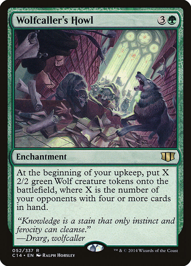 Wolfcaller's Howl [Commander 2014] | Card Merchant Takapuna