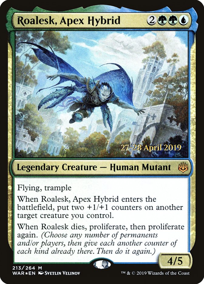 Roalesk, Apex Hybrid [War of the Spark Prerelease Promos] | Card Merchant Takapuna