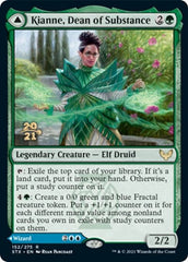 Kianne, Dean of Substance // Imbraham, Dean of Theory [Strixhaven: School of Mages Prerelease Promos] | Card Merchant Takapuna