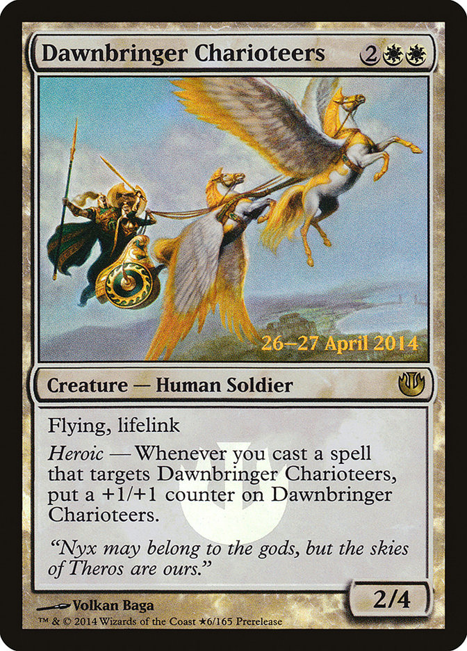 Dawnbringer Charioteers [Journey into Nyx Prerelease Promos] | Card Merchant Takapuna