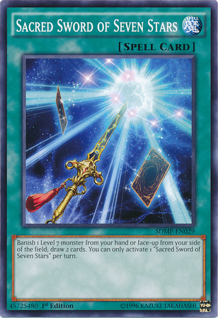 Sacred Sword of Seven Stars [SDMP-EN029] Common | Card Merchant Takapuna