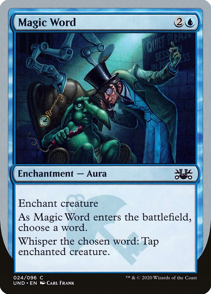 Magic Word [Unsanctioned] | Card Merchant Takapuna