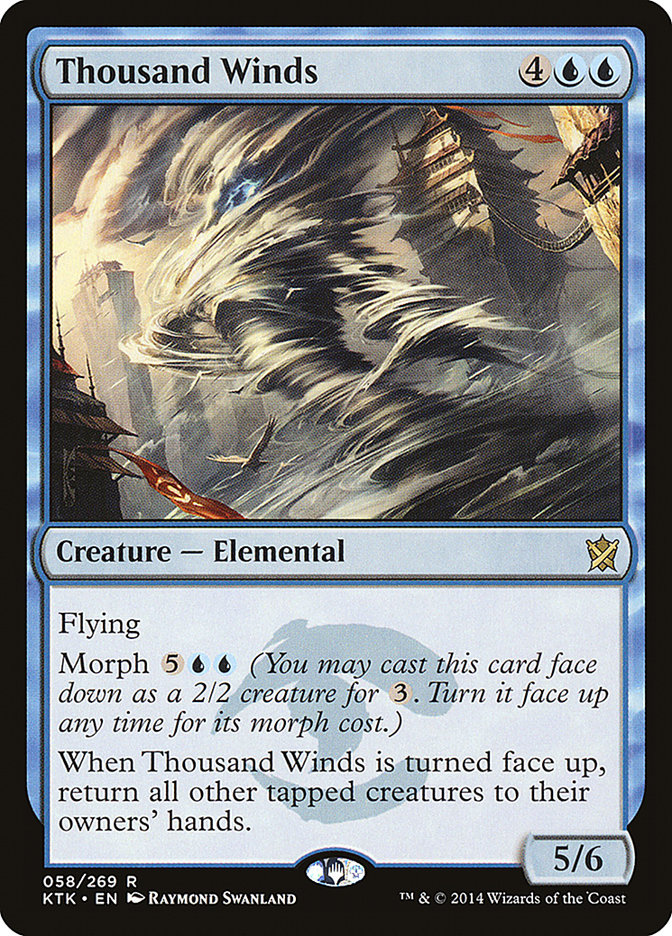 Thousand Winds [Khans of Tarkir] | Card Merchant Takapuna