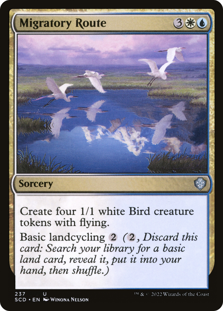 Migratory Route [Starter Commander Decks] | Card Merchant Takapuna