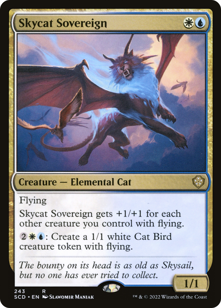 Skycat Sovereign [Starter Commander Decks] | Card Merchant Takapuna