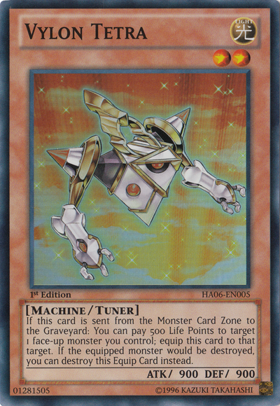 Vylon Tetra [HA06-EN005] Super Rare | Card Merchant Takapuna