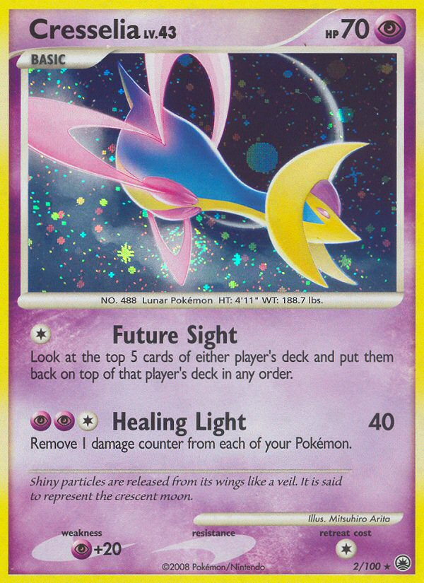 Cresselia (2/100) [Diamond & Pearl: Majestic Dawn] | Card Merchant Takapuna