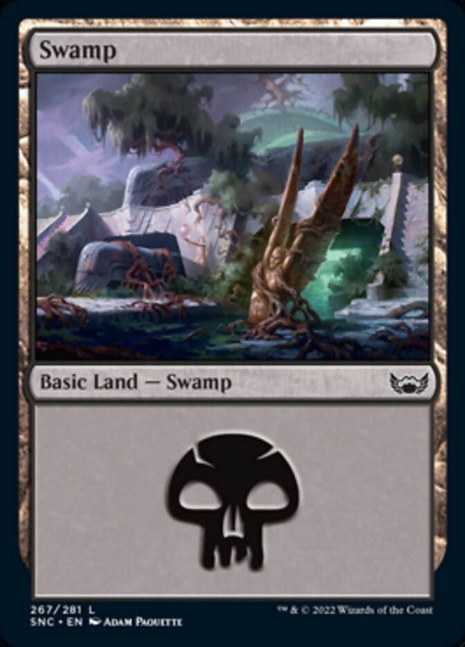 Swamp (267) [Streets of New Capenna] | Card Merchant Takapuna