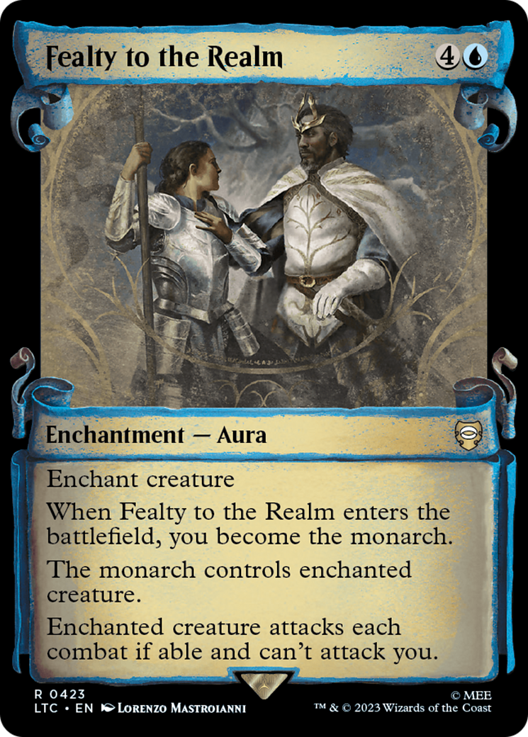 Fealty to the Realm [The Lord of the Rings: Tales of Middle-Earth Commander Showcase Scrolls] | Card Merchant Takapuna