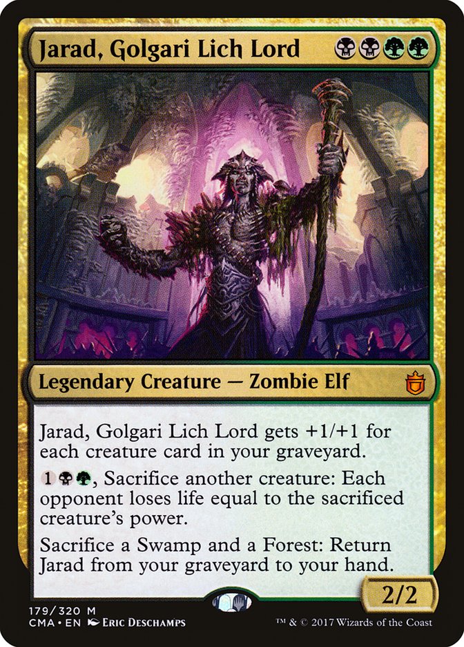 Jarad, Golgari Lich Lord [Commander Anthology] | Card Merchant Takapuna