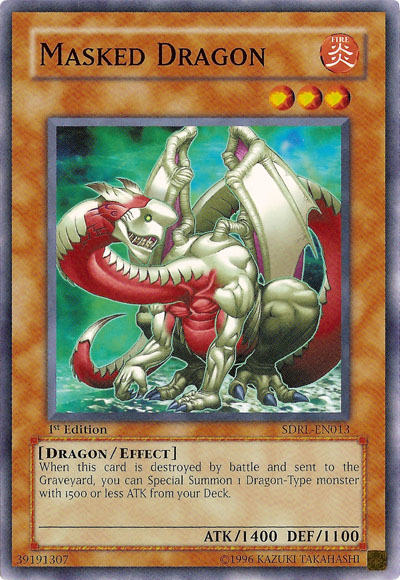 Masked Dragon [SDRL-EN013] Common | Card Merchant Takapuna