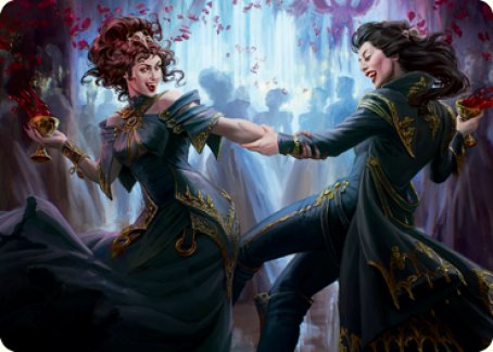 Falkenrath Celebrants 1 Art Card [Innistrad: Crimson Vow Art Series] | Card Merchant Takapuna