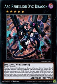 Arc Rebellion Xyz Dragon [PHRA-EN041] Secret Rare | Card Merchant Takapuna