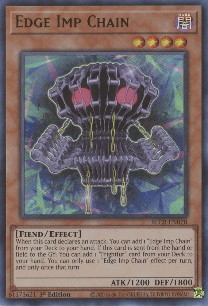 Edge Imp Chain [BLCR-EN078] Ultra Rare | Card Merchant Takapuna