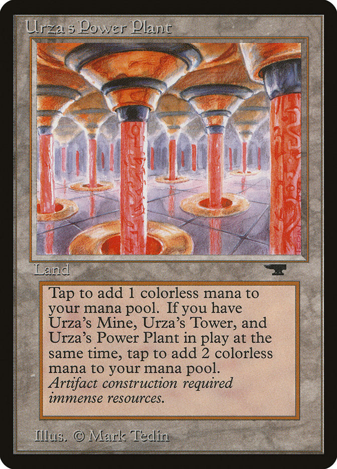 Urza's Power Plant (Red Columns) [Antiquities] | Card Merchant Takapuna