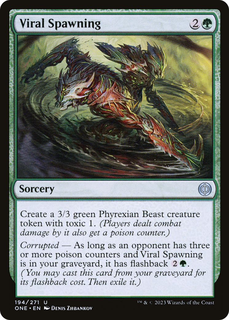 Viral Spawning [Phyrexia: All Will Be One] | Card Merchant Takapuna