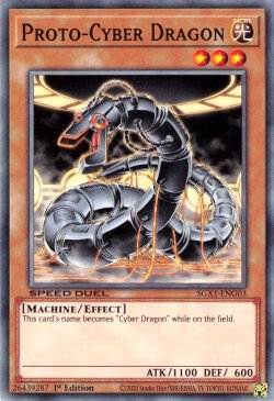 Proto-Cyber Dragon [SGX1-ENG03] Common | Card Merchant Takapuna