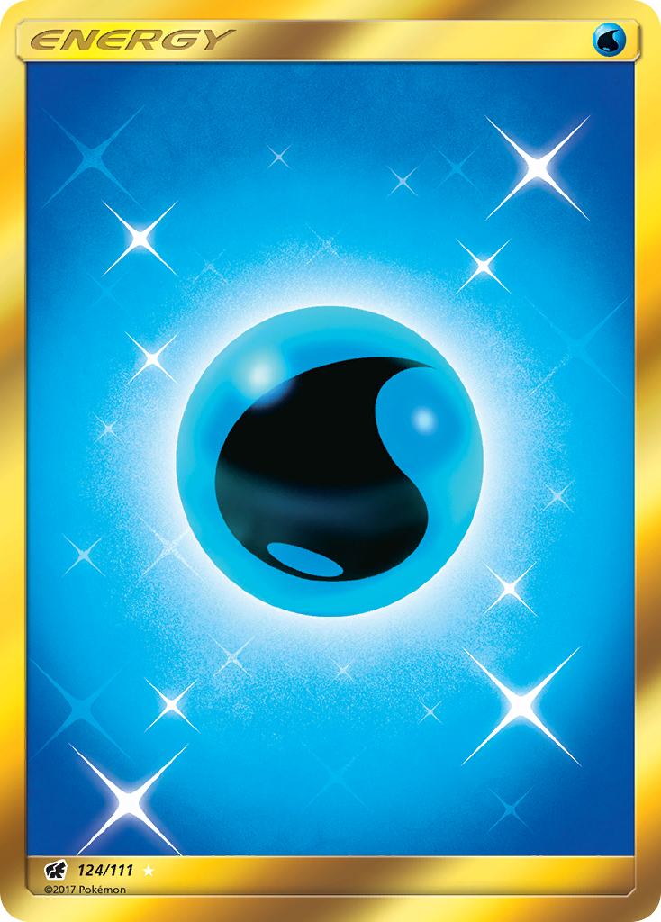 Water Energy (124/111) [Sun & Moon: Crimson Invasion] | Card Merchant Takapuna