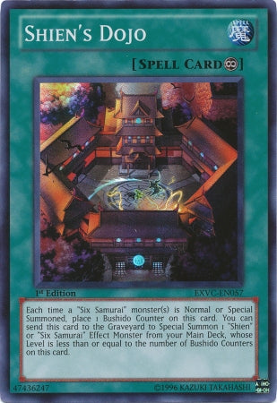 Shien's Dojo [EXVC-EN057] Super Rare | Card Merchant Takapuna