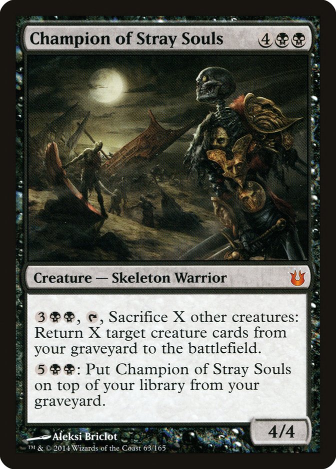 Champion of Stray Souls [Born of the Gods] | Card Merchant Takapuna