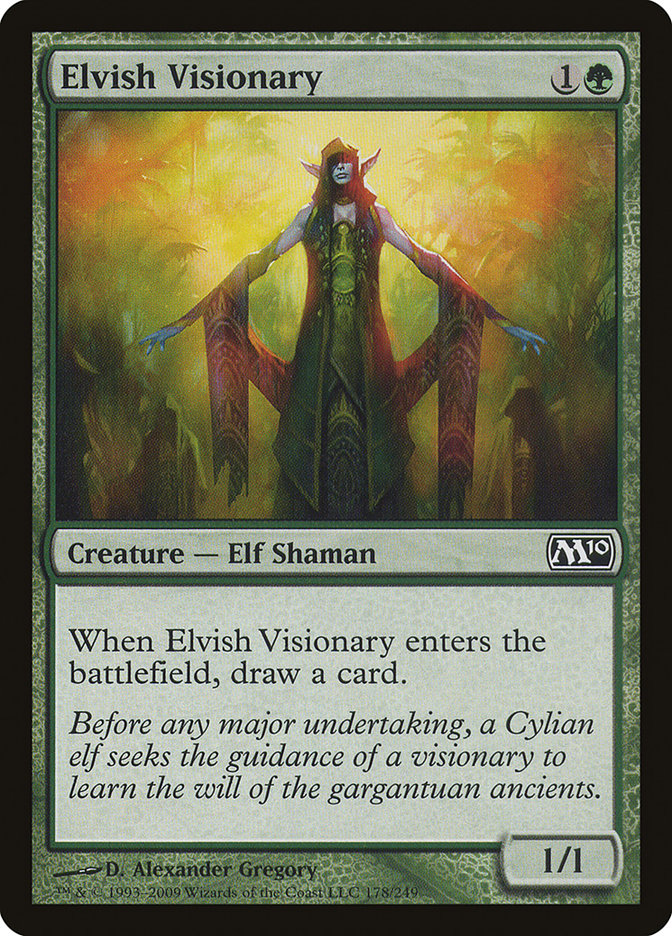 Elvish Visionary [Magic 2010] | Card Merchant Takapuna