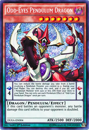 Odd-Eyes Pendulum Dragon [DUEA-EN004] Secret Rare | Card Merchant Takapuna