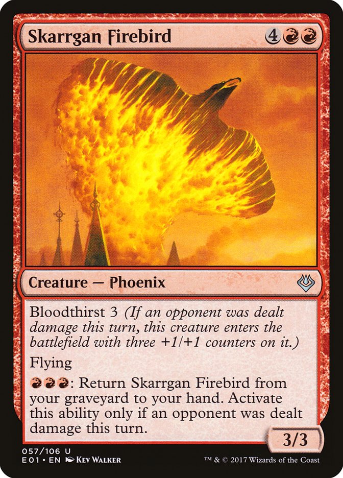 Skarrgan Firebird [Archenemy: Nicol Bolas] | Card Merchant Takapuna